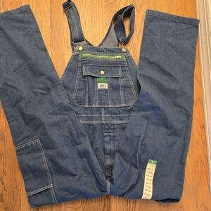 New Liberty denim Bib Overalls 32 x 32